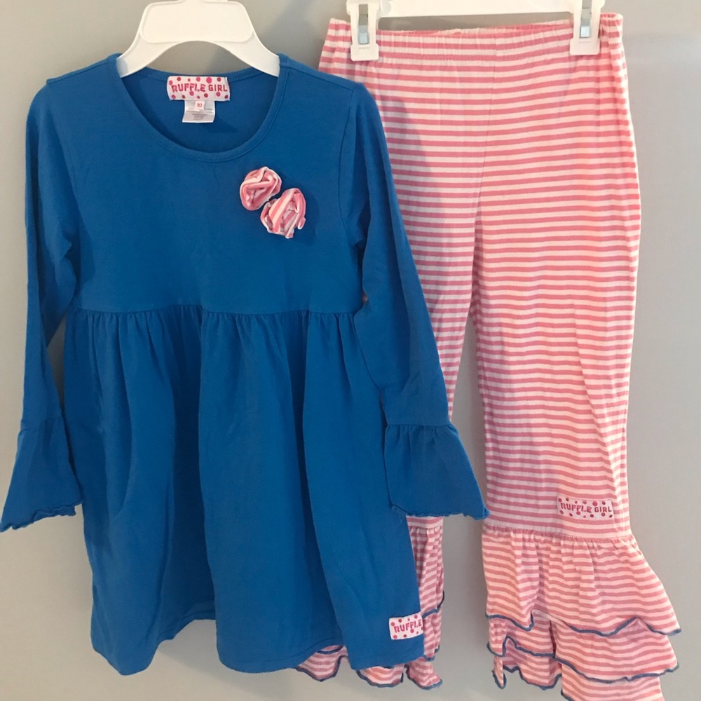 Ruffle Girl size 10